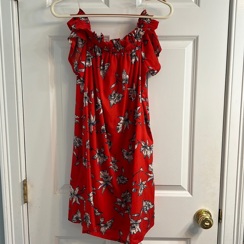Atmosphere Off Shoulder Dress